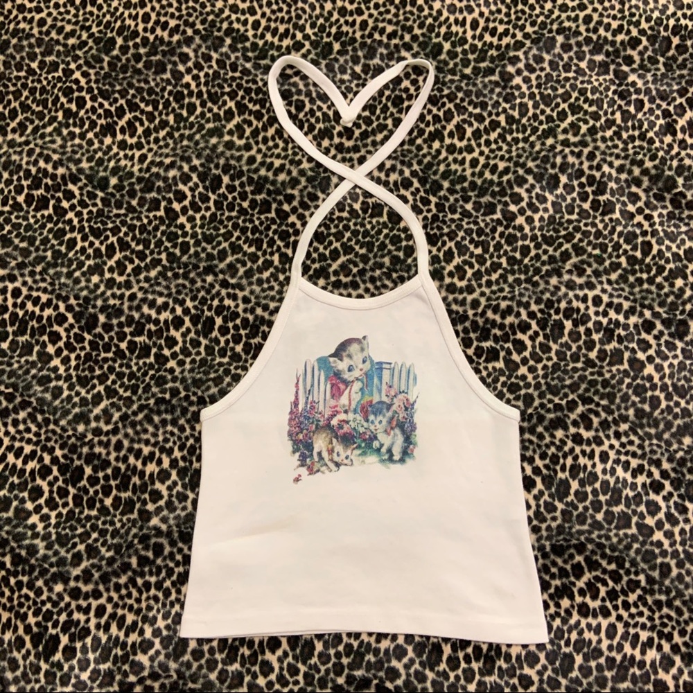 🐱Kitty Halter Top🐱
